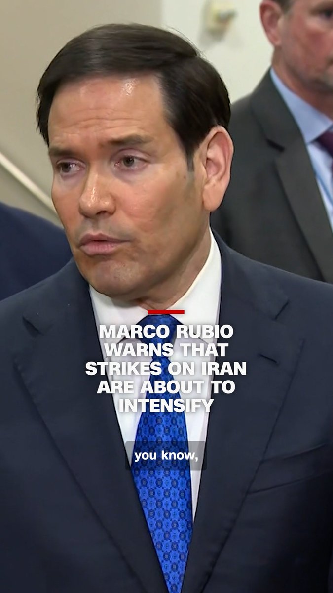 US Secretary of State Marco Rubio said the attacks against Iran will intensify in the coming hours and days. Follow live updates: