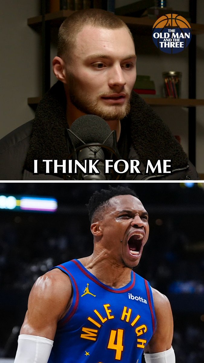 “If you miss a game and Russ slides in, there’s a really good chance he has a triple double and you don’t get your spot back”-- Christian Braun talks about how much playing with Russell Westbrook impacted his game 💐