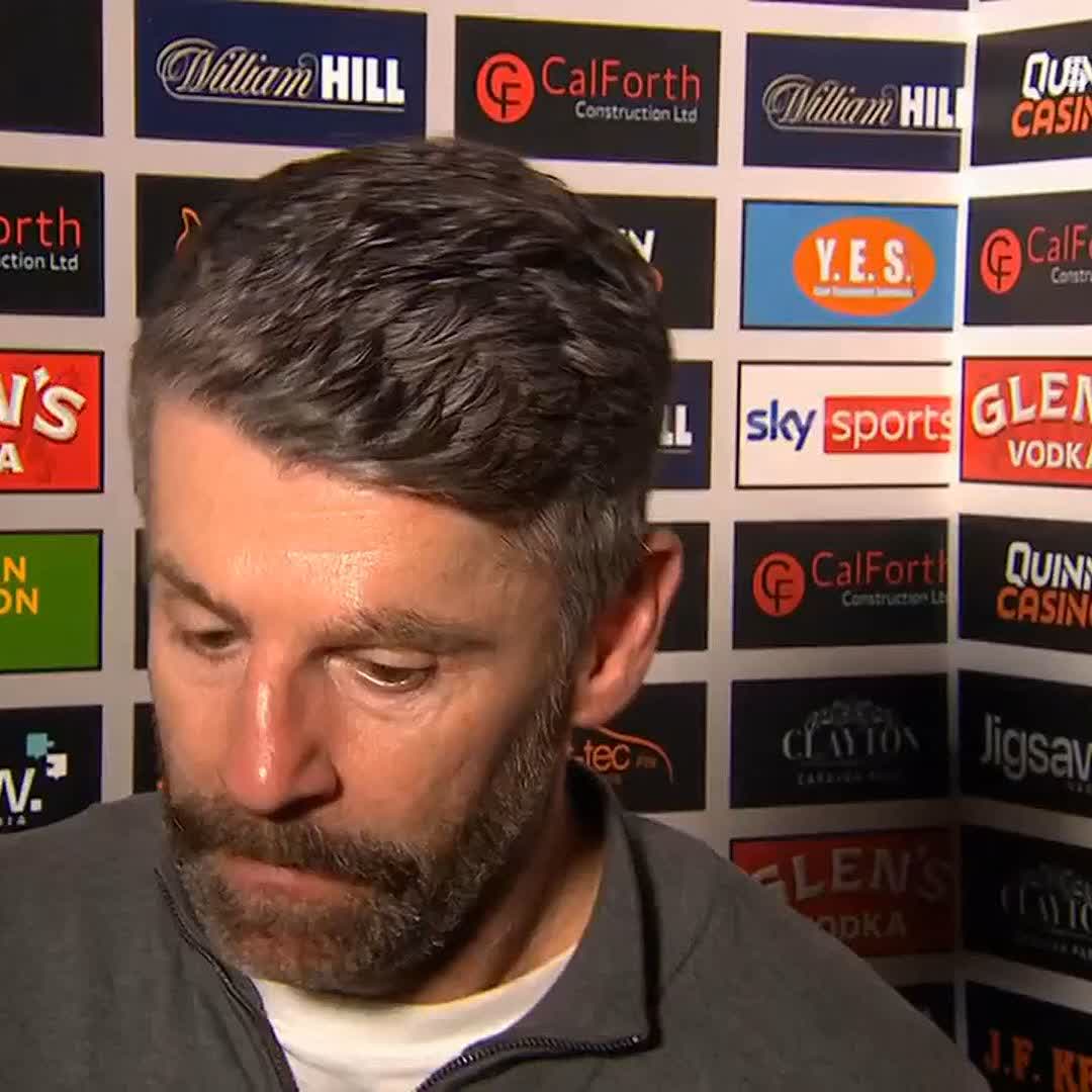 🗣️ "There's a potential red card that changes the game completely... Anything that could go wrong is going wrong at the moment” St Mirren boss Stephen Robinson on the decisions in their 2-1 defeat to Dundee Utd and the “battle to stay up" ⤵️