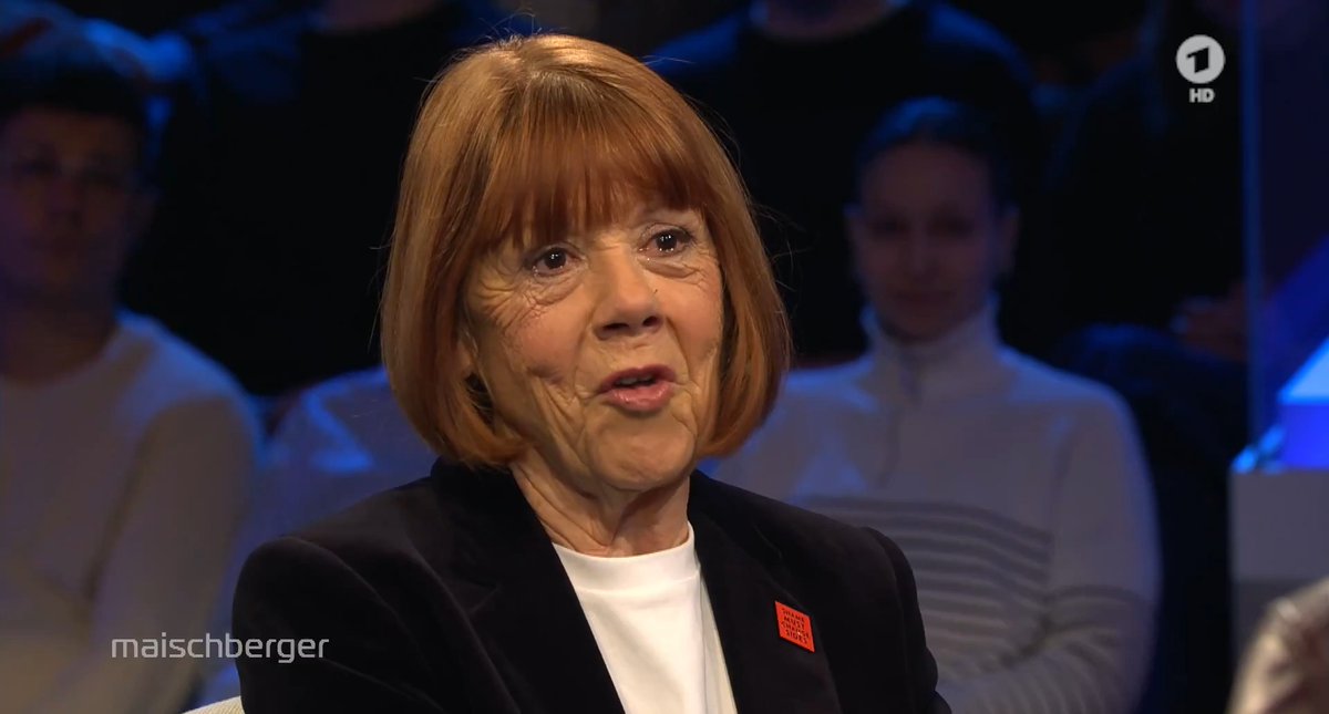 „Ich weine manchmal bei ganz einfachen Dingen. Aber vor meinen Peinigern, da habe ich durchgehalten! Ich wollte, dass sie schuldig gesprochen werden – und ich habe gewonnen.” – Gisèle Pelicot bei #maischberger über den Vergewaltigungsprozess.