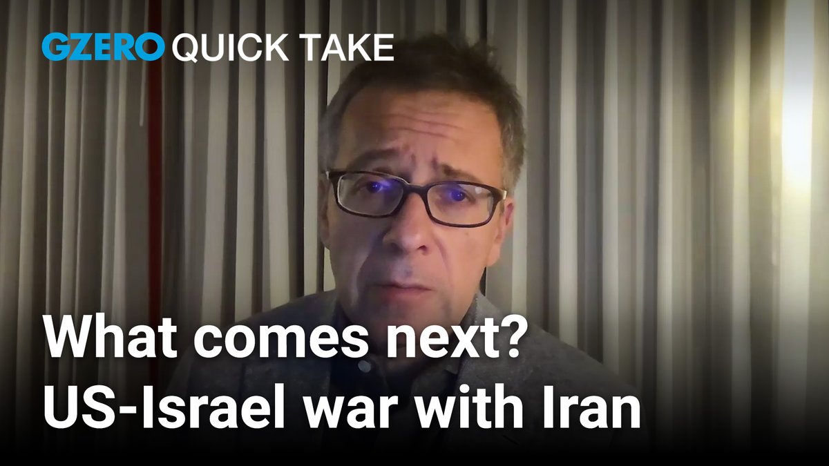 trump has backed away from regime change in iran. so what’s the strategy? if not tehran, then maybe the oil. GZERO Media
