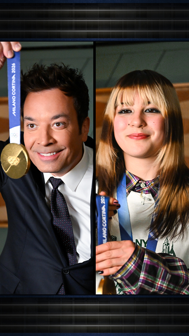 Alysa Liu’s been touring Stateside… to talk her gold medal NBC Olympics & Paralympics wins! 🥇🥇 #FallonTonight #WinterOlympics