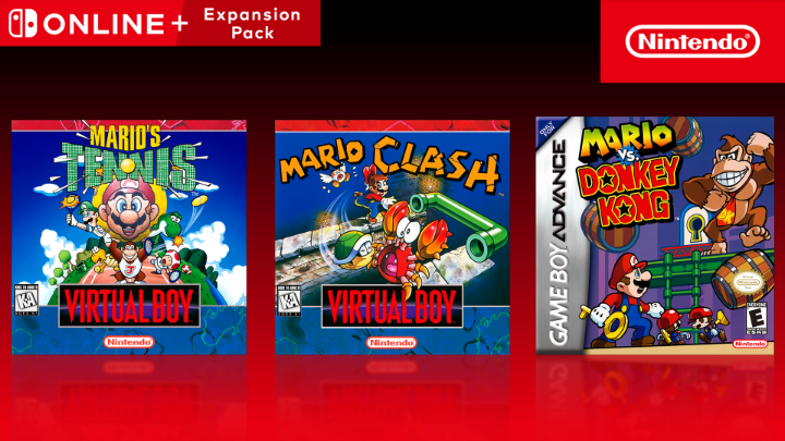 Three classic titles are coming to #NintendoSwitch2 and #NintendoSwitch on March 10. Virtual Boy for #NintendoSwitchOnline members: - Mario’s Tennis™ - Mario Clash™ Game Boy Advance for Nintendo Switch Online + Expansion Pack members: - Mario vs. Donkey Kong™