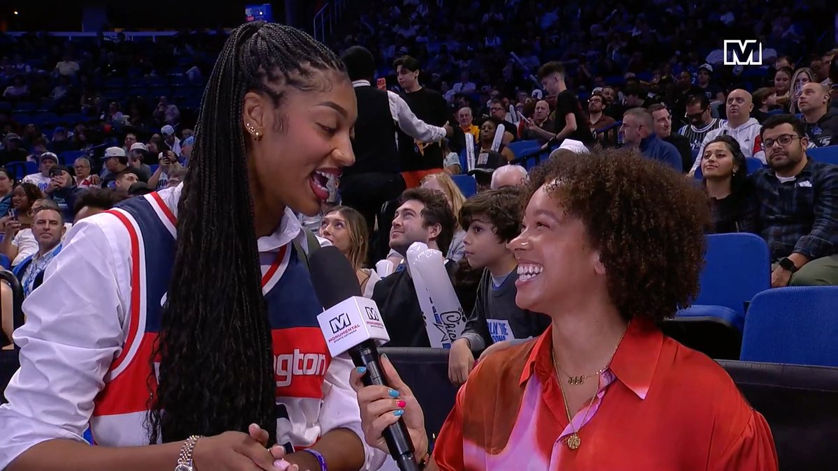 “I’m really excited for DMV hoops… D.C. is back!” 🔥 ᴍᴇɢʜᴀɴ ᴍᴄᴘᴇᴀᴋ links up with Angel Reese to break down little brother 🐢’s game and what’s next for the Washington Wizards — from their young core to the latest additions! #ForTheDistrict