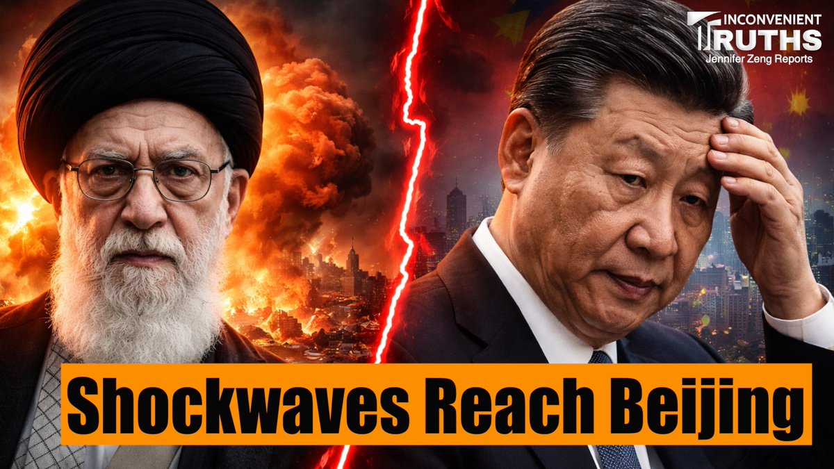🚨What do the U.S. and Israeli military strikes on Iran mean for the Chinese Communist Party and Xi Jinping? What impact will they bring? 👇Listen to what I have to say. Timestamps: 0:00 Intro 0:34 Global Ambitions Hit 1:34 Military Myths Busted 3:05 Economic Blow 4:35 Xi's Psychological Fear 5:41 Sudden Changes in External Environment May Trigger Internal Fissures in CCP 10:38 "Soviet Moment" Fears 14:43 Successor Issue Comes to the Fore 17:21 Trump's Warnings & Endgame