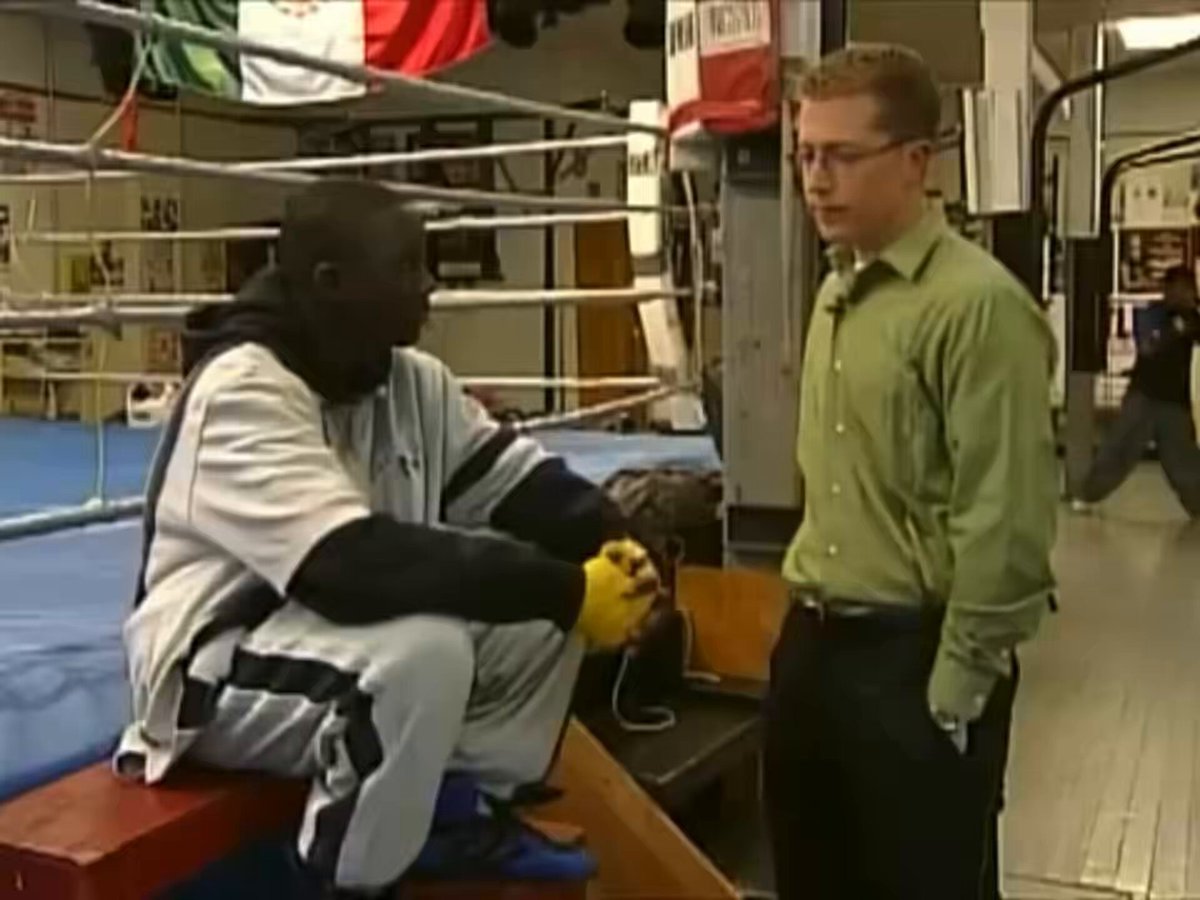 When a 19 year old Terence Crawford almost CRASHED OUT on this reporter after he asked a dumb question 😳 Reporter: “I have 50 pounds on you, I would win the fight right?” Crawford: “The fatter they are, the harder they fall”