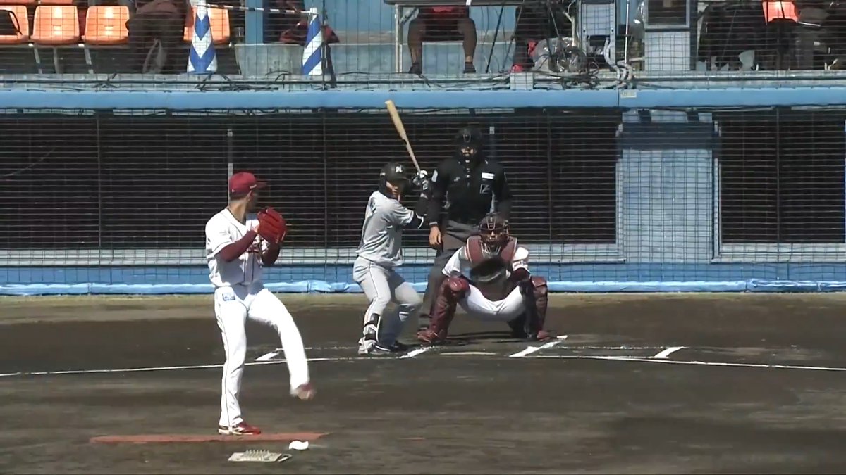藤原対決は藤原の勝ち👏 千葉ロッテ #藤原恭大 選手が東北楽天ドラフト1位ルーキー 藤原聡大 投手から安打を放つ✨ #chibalotte 👇ライブ配信はこちら