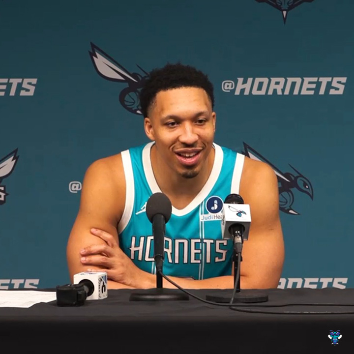 🎙️ Grant Williams: "It's Hornets basketball, man. Everyone's shocked, Charlotte Hornets... who would've thought?"" "We're an exciting team to watch. I think people are starting to tune in now... shoutout to Charles Barkley. It's a really fun game to play."
