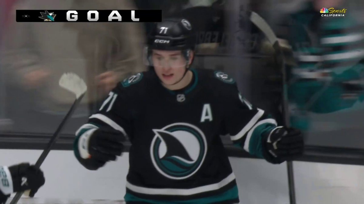 Macklin Celebrini with a beauty for his 30th goal of the season 🔥
