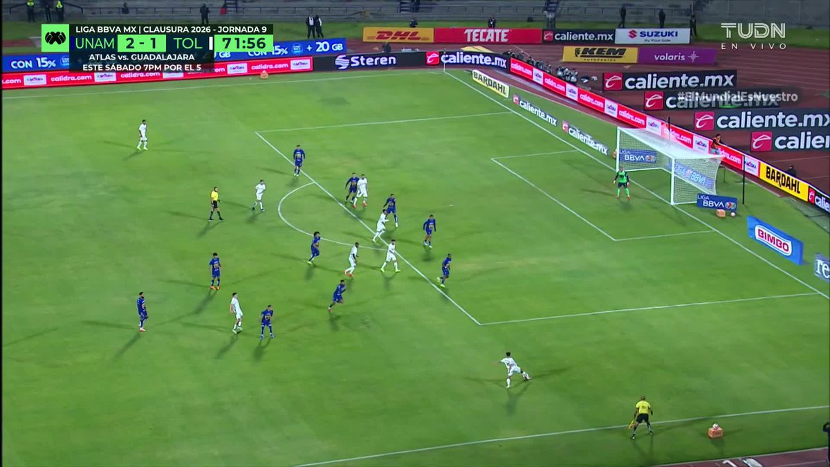 QUÉ PUTÍSIMO GOLAZO DE DIEGO BARBOSA 🤯👹 Sacó un cañón, un misil, una ráfaga derecha para colocarla a poste contrario y anotar un BOMBAZO DE GOL.