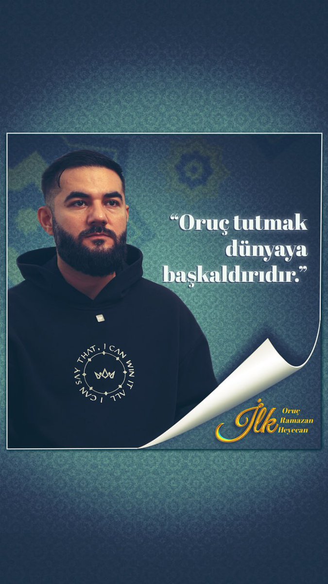 "Oruç dünyaya başkaldırıdır. 'Sabahtan akşama kadar hiçbir şey yemesem de içmesem de Rabbim bana sabır verir' diyoruz. Bu büyük bir motivasyon..." İlk Oruç, İlk Ramazan, İlk Heyecan'ın konuğu Resul Aydemir.