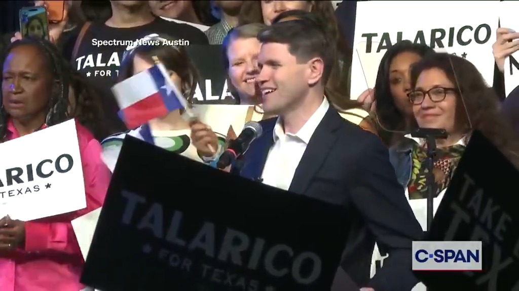 James Talarico Primary Night Remarks: "Tonight our campaign is shocking the nation. We are still waiting for an official call but we are confidant in this movement we've built together."