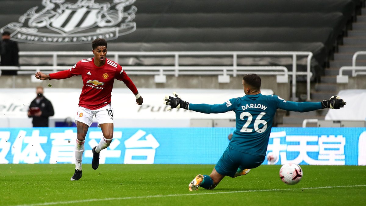 23’ - Harry Maguire 86’ - Bruno Fernandes 90’ - Aaron Wan-Bissaka 90+6’ - Marcus Rashford Highlights from our last win at St. James’ Park 😁