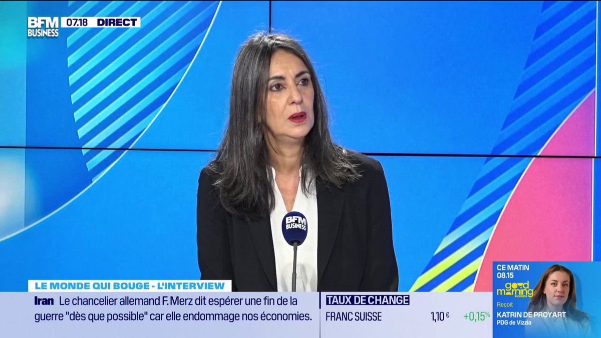 Iran : l'impact financier au Maroc 💰 "Le Maroc déplore cette crise." 💬 Nadia Fettah Alaoui, ministre de l'Economie et des Finances du Maroc