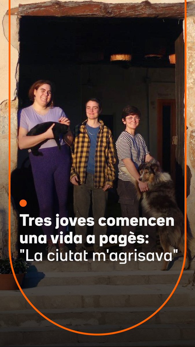 Ho han deixat tot per fer de pageses. La Marina, l'Adriana i la Maria-Arboç han recuperat una masia al Montnegre i volen retornar als processos mecànics, sense màquines ni tractors. "La vida a ciutat m'agrisava la imaginació"