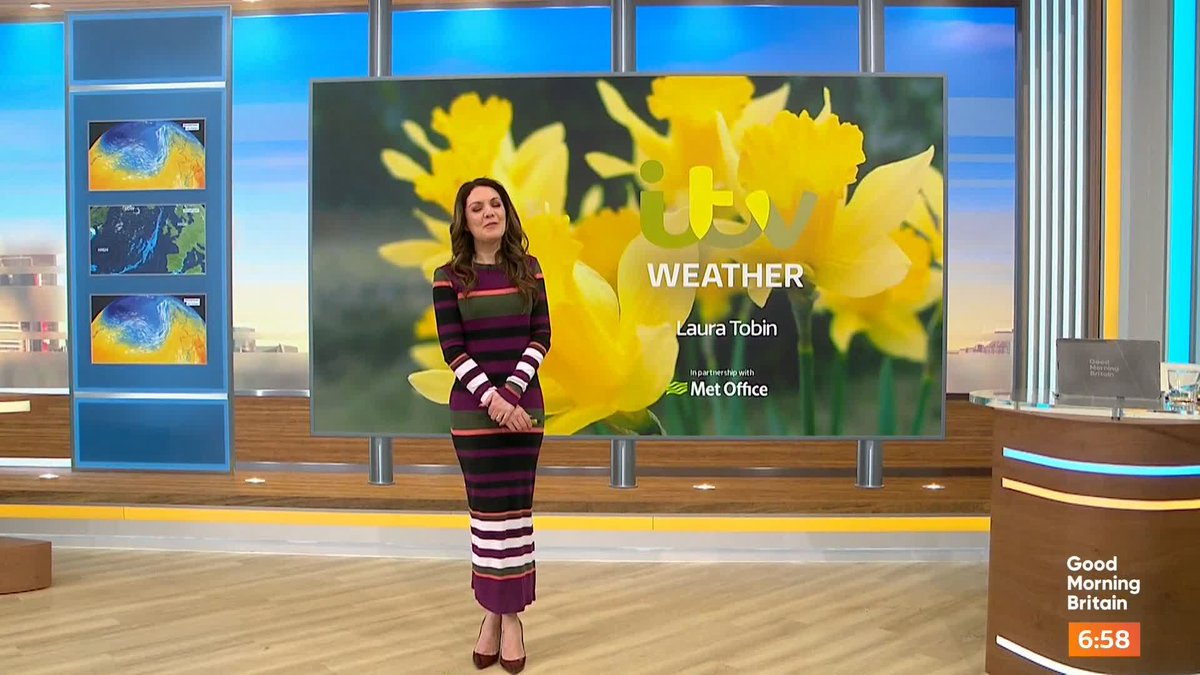 There will be sunny spells and patchy rain in the north west. Laura Tobin. has the forecast and the outlook for the week ahead.