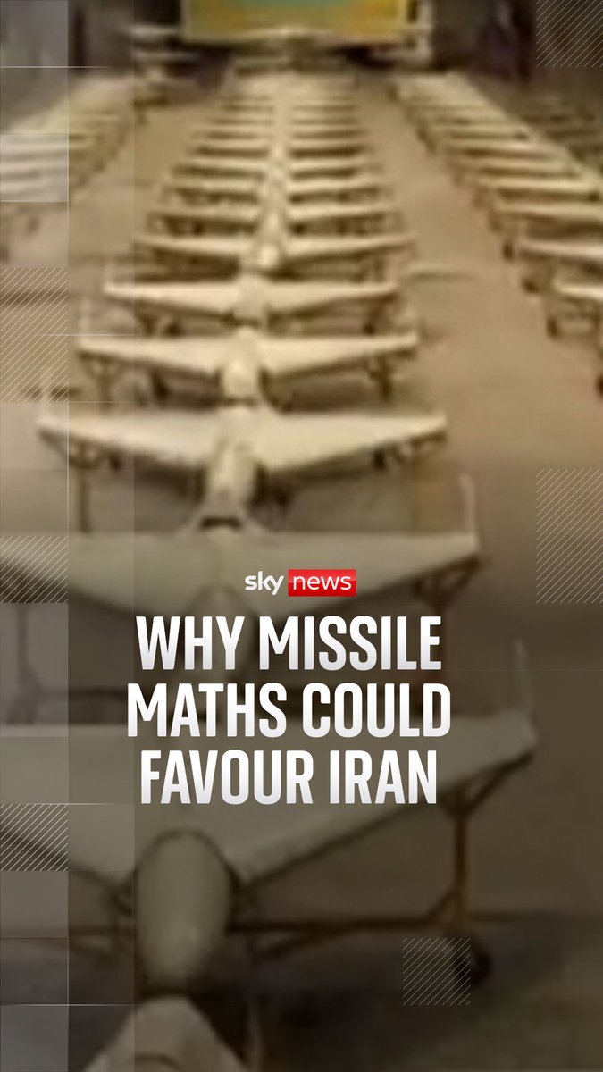 Do Iran's cheap drones mean it could be up for the fight long-term? Sky's Tom Clarke explains the race against time the US and Israel face to destroy Iran's supply of drones. 🔗