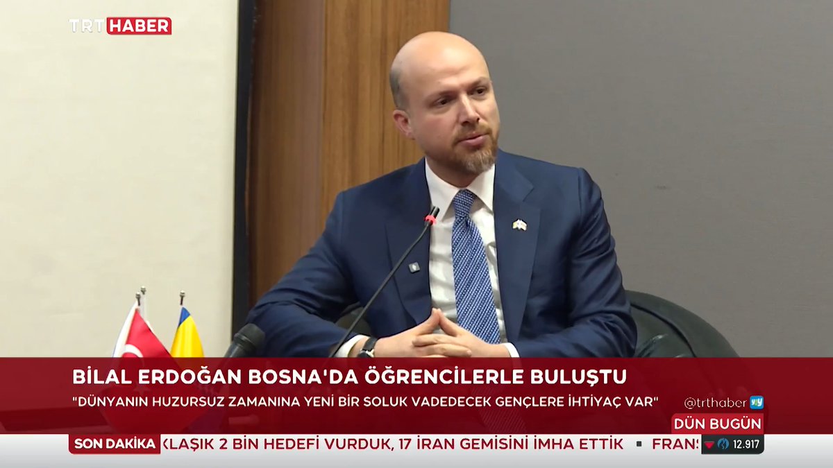 İlim Yayma Vakfı Mütevelli Heyeti Başkanı Bilal Erdoğan, Bosna Hersek'i ziyaret etti. Bilal Erdoğan, Uluslararası Saraybosna Üniversitesi öğrencileriyle buluşmasının ardından, Konjic kentinde TİKA'nın yaptırdığı konutlara yerleşen vatandaşları ziyaret etti.