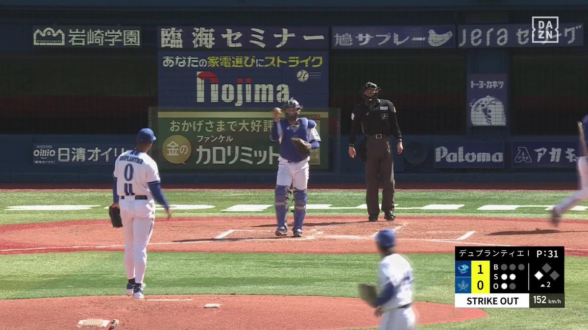 デュプランティエくん、本日最高速度の152km/hがこちら