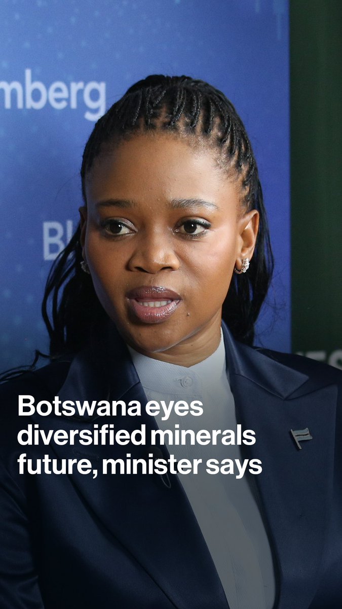 "We continue to champion and lead in the diamond space, but having a monolithic economy isn't always the best." Botswana's Minister for Minerals and Energy, Bogolo Kenewendo tells Jennifer Zabasajja about the country's plans to pivot toward a more diversified minerals future