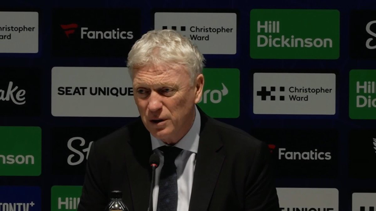"The questions on the new stadium have been boring" 😳 David Moyes reacts to a vital win for Everton against Burnley, which ended a run of six Premier League home matches without a win 🍬