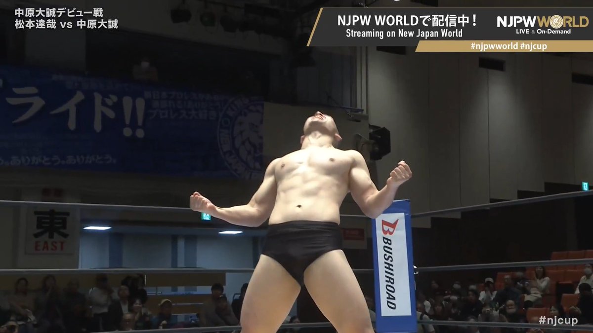 New Young Lion “Taisei Nakahara” From the profile URL #NJPW #njpwworld #njcup