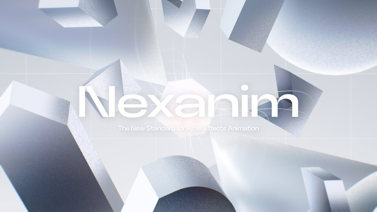 「進行度」と「値」を分離するAEスクリプト、Nexanimをリリースしました。 ▫️値を変えるとカーブまで崩れる ▫️複数プロパティの同期が手間 ▫️値をエクスプレッションで動的に扱いたい 全部まとめて解決するスクリプトです。 個人で5年以上、最近ではチームでも使い込んでいます！
