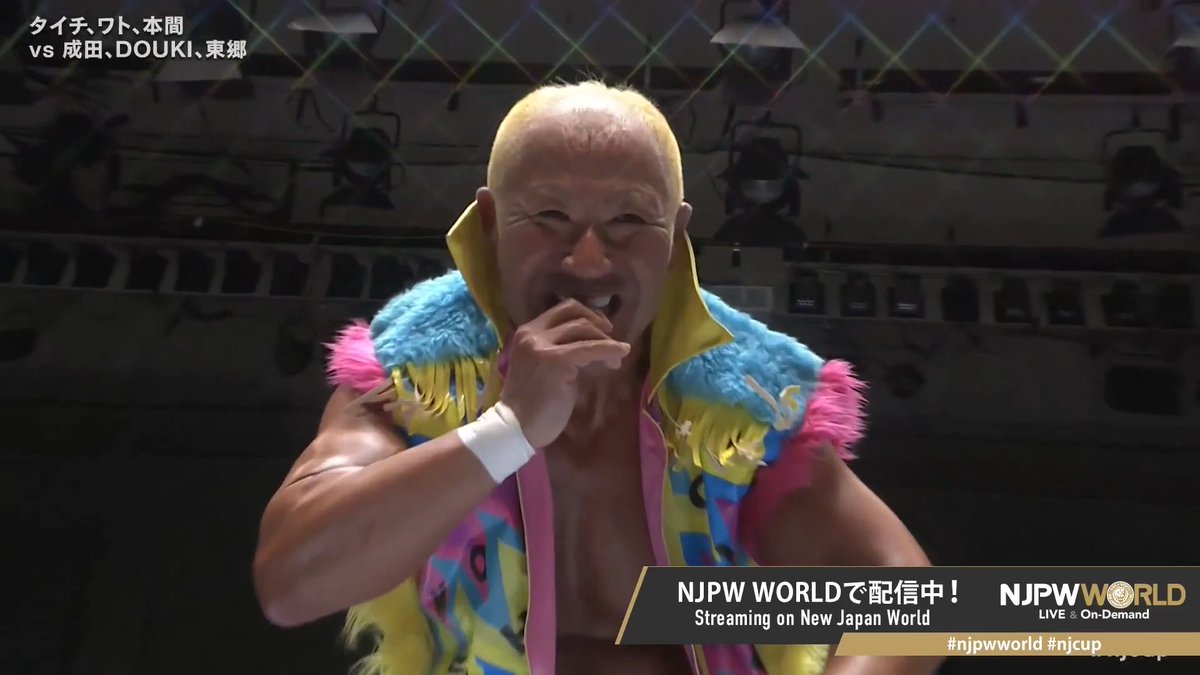 .本間朋晃 “紅生姜❤️” From the profile URL #NJPW #njpwworld #njcup