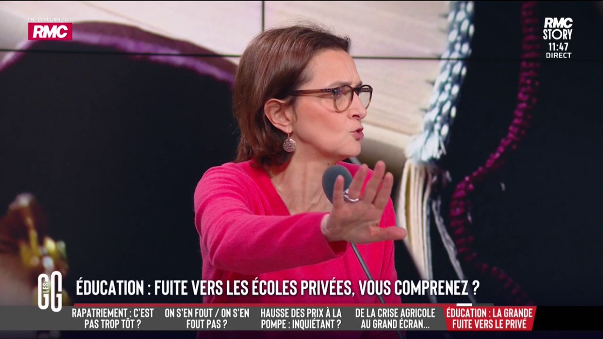 🏫 La grande fuite vers les écoles privées : vous comprenez ? 🗣️ L'énorme coup de gueule de Barbara Lefebvre : "Les professeurs les plus compétents sont dans le public, je n'ai pas honte de le dire. Mais on nous a foutu à poil !" #GGRMC
