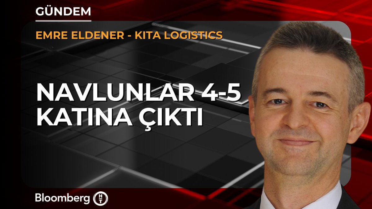 Kıta Logistics / Emre Eldener: 📍 Navlunlar 4-5 katına çıktı