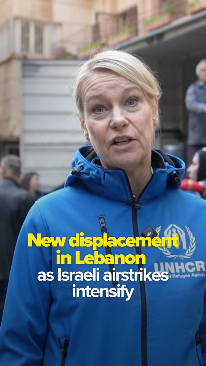 In a matter of hours, thousands of people were uprooted across Lebanon following Israeli airstrikes and warnings to evacuate. From the very first moment of this escalation, UNHCR mobilized.