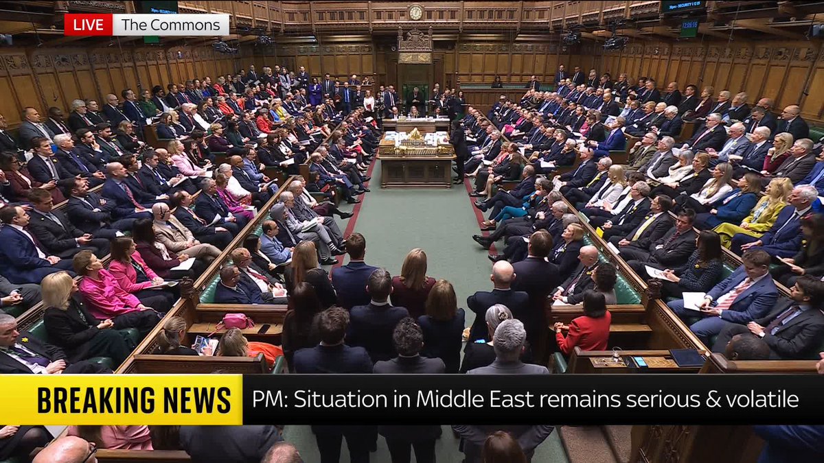 "The whole country is worried about the potential for escalation." Prime Minister Sir Keir Starmer says he wasn't prepared to join the war in Iran unless there was a lawful basis. 📺 Sky 501, Virgin 602, Freeview 233 and YouTube