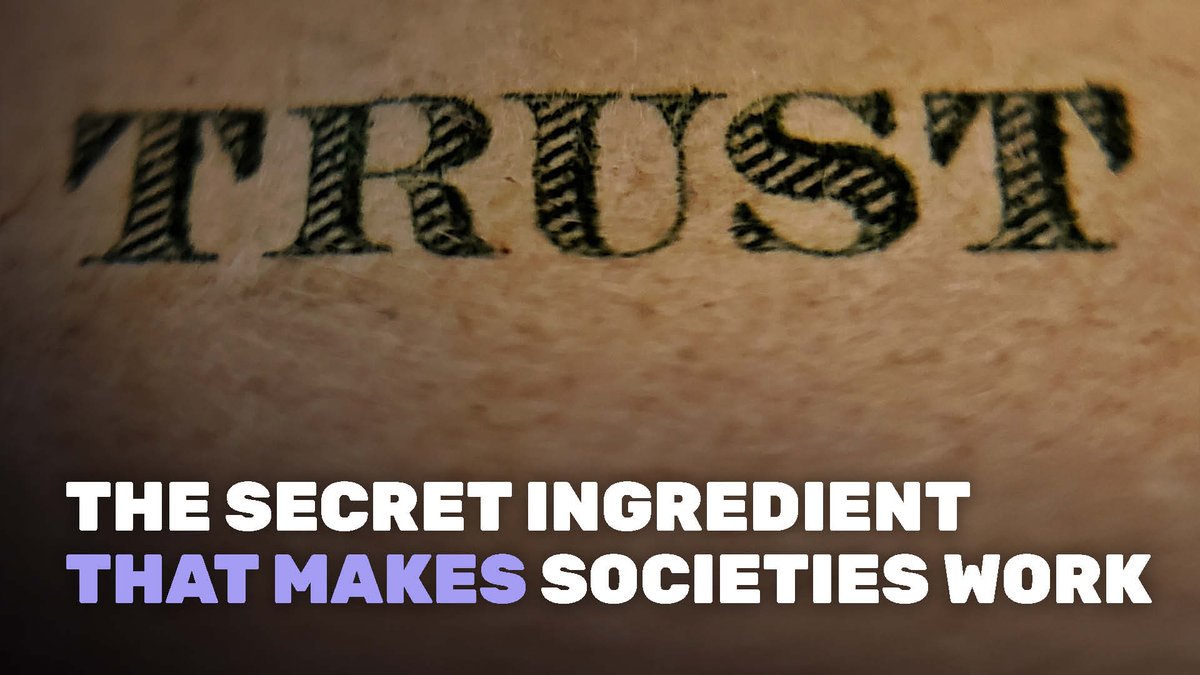 Some societies run smoothly. Others don’t. What makes the difference? As our new video explains, one of the biggest factors is something you can’t buy. Something you can’t pass a law for. And, in fact ... something you can’t even see.