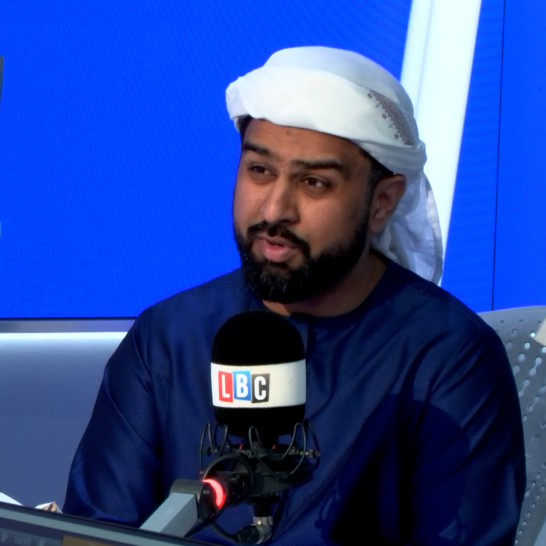 ‘The more I scrolled, the more my heart sank.’ Stall owner Usman Shah, one of the faces of Heathrow’s ‘Welcome to Heathrow’ poster, opens up to James O'Brien about how he dealt with racial abuse following the campaign.