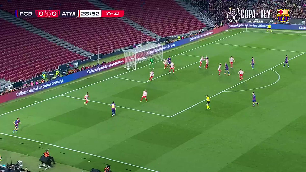😍 Marc Bernal’s first brace — a performance to remember at the Spotify Camp Nou. #MadeinLaMasia