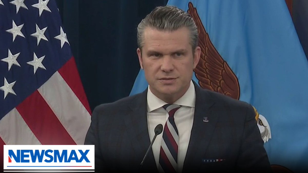 PETE HEGSETH: “This was never meant to be a fair fight, and it is not a fair fight. We are punching them while they're down, which is exactly how it should be.”