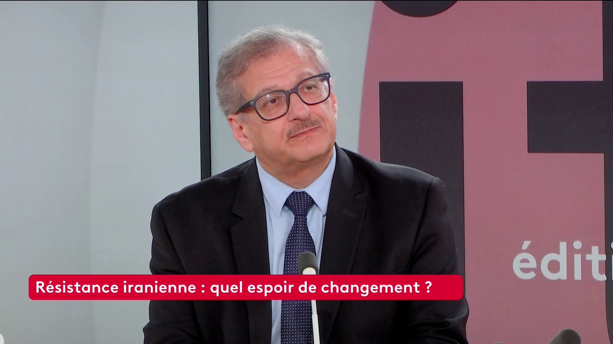 🔴 🗣 Régime des Mollahs : "La solution, c'est que le peuple iranien lui-même renverse ce régime, par les moyens qu'il a : les unités de résistance, les organisations qui sont capables de contrer les Gardiens de la Révolution", déclare Afchine Alavi, membre du CNRI. #canal16