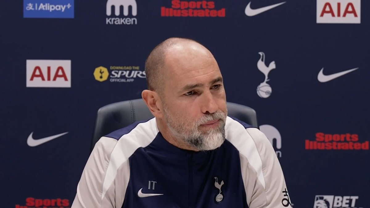 "The players make me positive and believe" Igor Tudor speaks of his 'optimism' that things will turn around for Spurs and refuses to be drawn into the fact that Crystal Palace is a must-win game for the club ⚪️