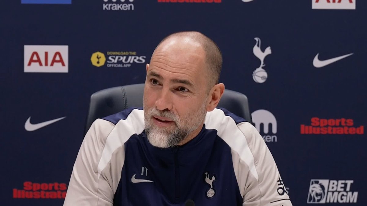 "It's all about three points" 👀 Igor Tudor reflects on the mood in the dressing room and states that the Spurs players have 'started to speak' ahead of a vital game against Crystal Palace ⚪️