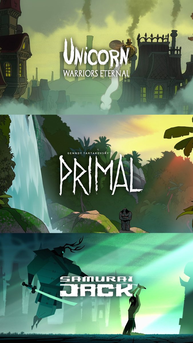 Finding the story in the silence Watch Genndy Tarkakovsky's brand-new Primal Season 3, Samurai Jack and Unicorn Warriors Eternal on HBO Max across Europe and on Warner TV Next (France). #genndytarkakovsky #primal #samuraijack #adultswimeurope