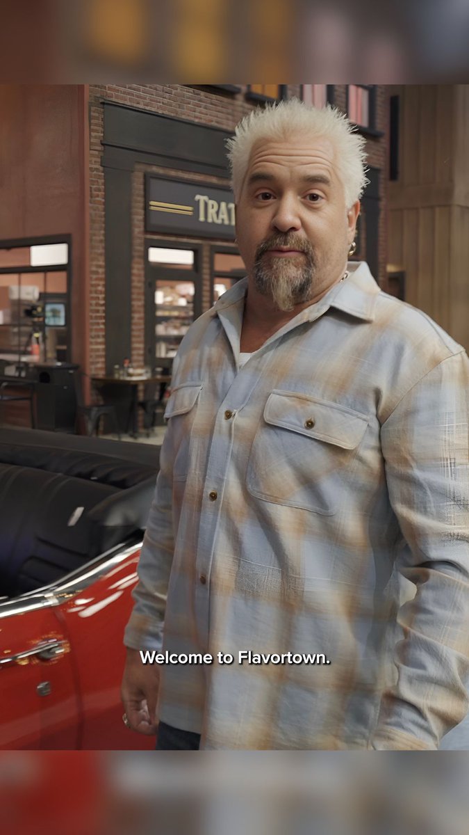 Just like all of us, the judges and @guyfieri's closest friends were *shocked* to see Flavortown come to life and in awe of the incredible community he created 🔥 See more on tonight's series premiere of #FlavortownFoodFight @ 9|8c!