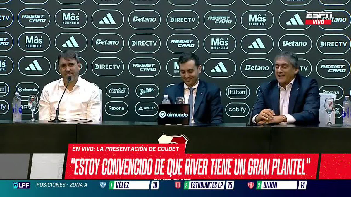 "JURÉ POR LOS 4 PIBES" Porque el Chacho Coudet se defendió cuando dijeron que River Plate se había comunicado antes de su desvinculación del Alavés.