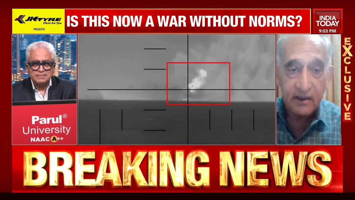 #EXCLUSIVE | Former Chief of Naval Staff Admiral Arun Prakash (Retd) calls US submarine attacking Iranian ship in Indian Ocean 'an irresponsible act'. He says this has opened a new dimension to this senseless conflict. Listen in. #NewsToday | Rajdeep Sardesai Adm. Arun Prakash