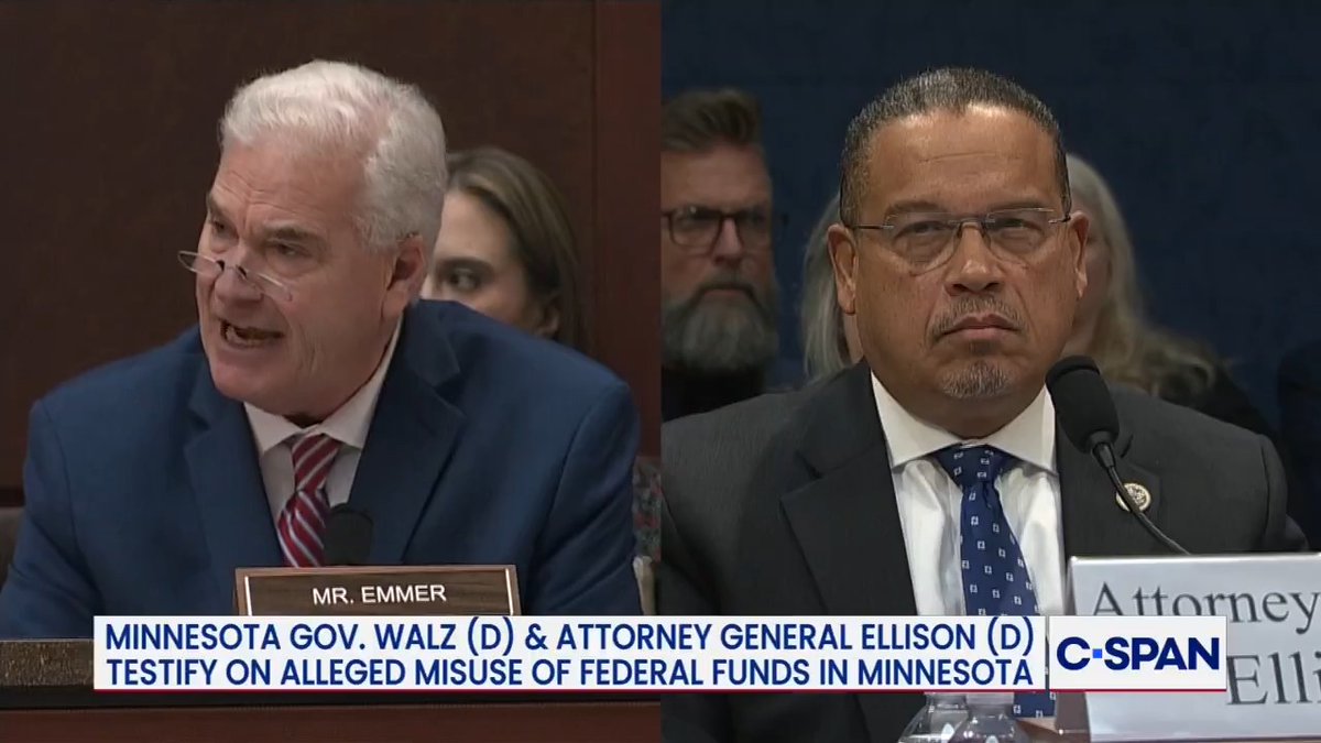 Tom Emmer to Minnesota State AG Keith Ellison: "My concern is that you actively obstructed this investigation in exchange for campaign donations, a quid pro quo. If these concerns are proven to be true you should be disbarred and you should go to jail."