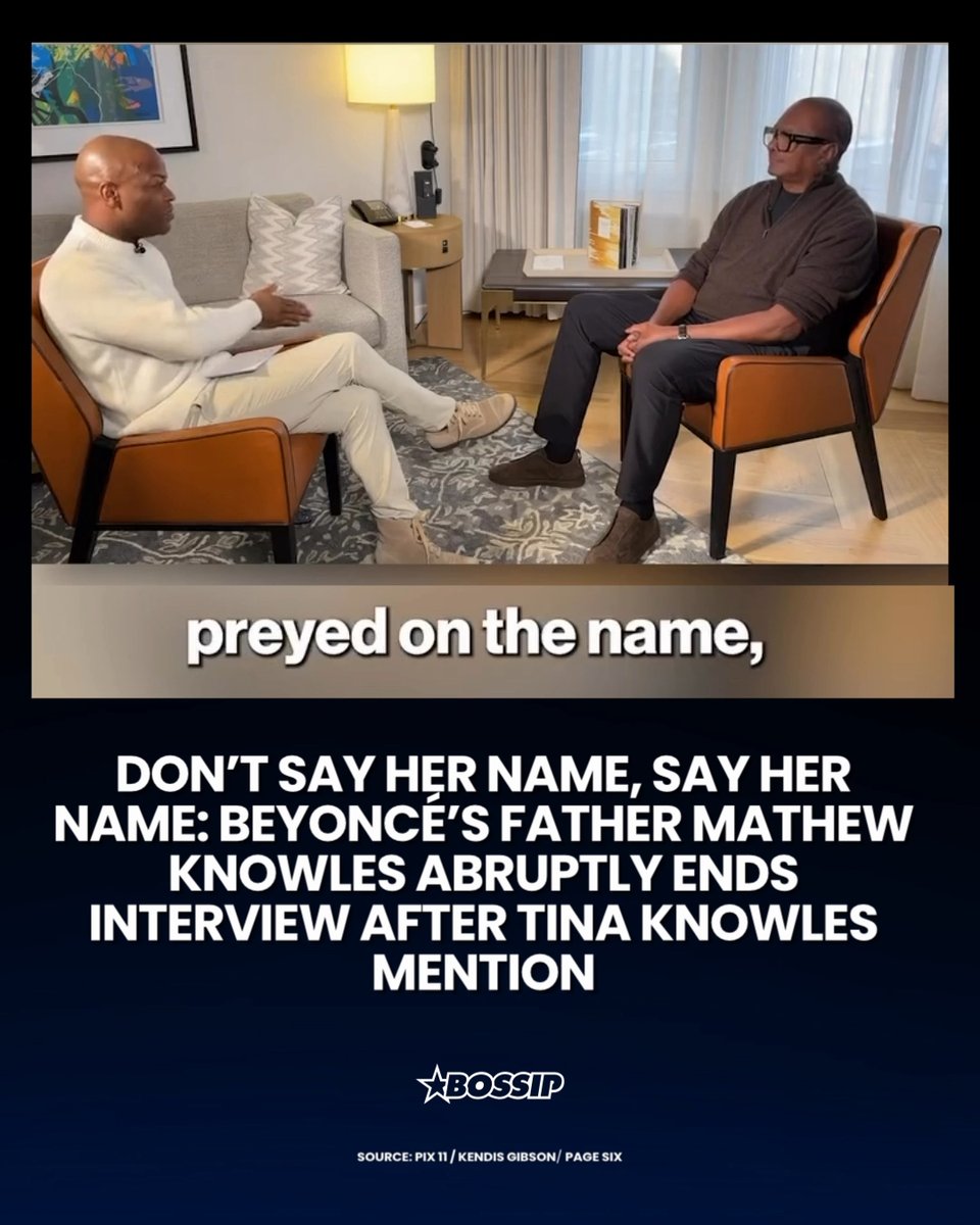 Matthew Knowles was visibly offended by the idea that both he and Tina Knowles helped get their children to where they are today. The father of Beyoncé and Solange Knowles walked out of an interview early after his ex-wife was brought up. More on #BOSSIP.com