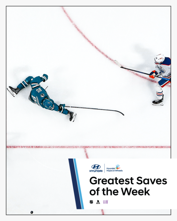 The goalies (and one skater) really outdid themselves this week. 🙅‍♂️ The Greatest Saves of the Week presented by Hyundai Canada