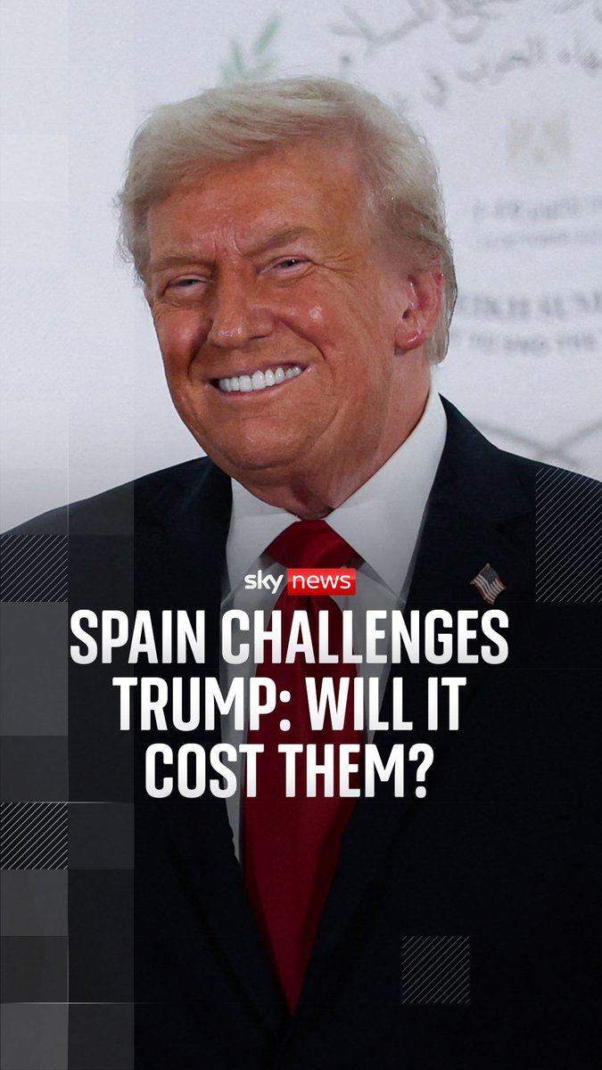 Spain's prime minister Pedro Sanchez has once again criticised the U.S. and Israel's military actions in Iran. Sky's Siobhán Robbins Sky reports ⬇️ Read more 🔗