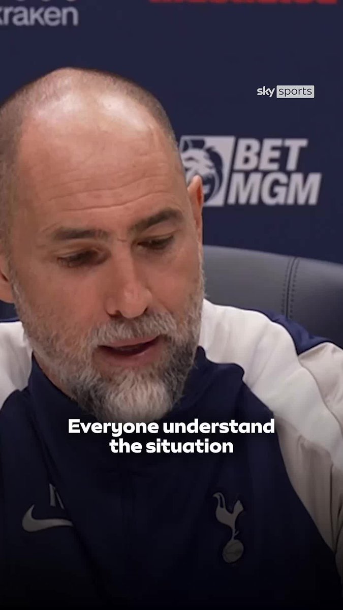 Tottenham Hotspur boss Igor Tudor is ready to deal with relegation battle 🗣️⚪️