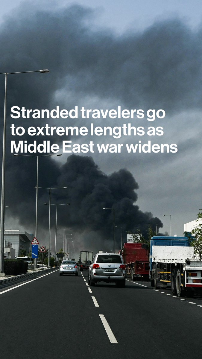 Multiple taxis, hours-long drives across the desert and large sums of cash — many travelers stranded in the Middle East are taking matters into their own hands Leen Al-Rashdan explains