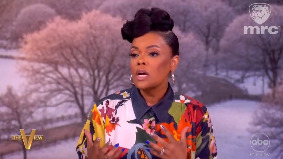 Yvette Nicole Brown falsely suggests Sesame Street is still under PBS and falsely claims the defunding of Corporation for Public Broadcasting harms Sesame Street. "Sesame Street is fighting for its life every single year," she lied. Sesame Street is now owned by Netflix.